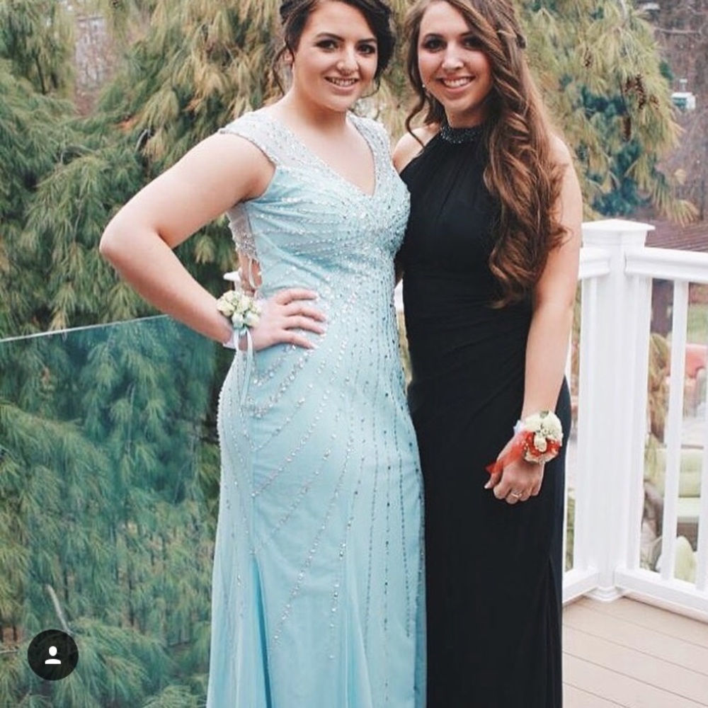 Light Blue Prom Dress